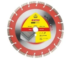Deimantinis pjovimo diskas betonui KLINGSPOR DT 900 B Special 300mm