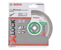 Bosch XLOCK Deimant.pjov.diskas Best Ceramic Turbo 125 mm