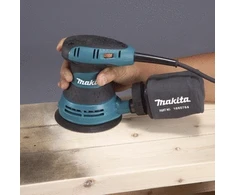 Makita BO5031K Ekscentrinis šlifuoklis, 300 W, 125 mm, 4000-12000 min-1, 2,8 mm, lagaminas, 1,3kg