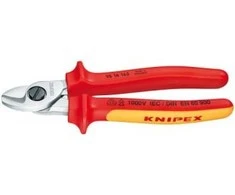 Elektrikų kabelio žirklės KNIPEX 9516, 165mm