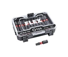 Flex Accessories 25 dalių smūginių antgalių rinkinys FLEX DB T25