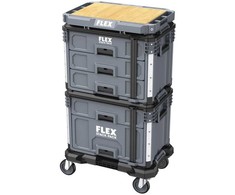 Flex Accessories Įrankių dėžės FLEX Stack Pack su stalviršiu