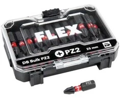 Flex Accessories Smūginių antgalių rinkinys FLEX PZ2 25mm