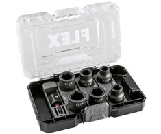 Flex Accessories Smūginių galvučių rinkinys FLEX IPS D10-19 1/2"