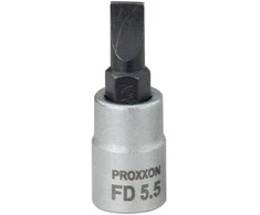 Galvutė su plokščiu antgaliu PROXXON FD 1/4", 5,5 mm