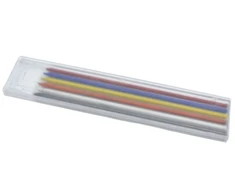 Grafitinės šerdys spalvotos EDMA Edmarker 2,8mm, 6vnt.