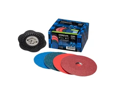 Grubaus apdirbimo šlifavimo diskelių rinkinys PFERD CC-SET 115 M14 G, 9vnt.