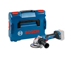 Bosch GWS 18V-15 C, LB be akumuliatoriaus ir kroviklio