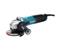 Makita GA5090X01 Kampinis šlifuoklis, 1900 W, 125 mm, SJS², AFT, 2800-11500 min-1, antivibracinė šoninė rankena