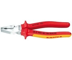 Kombinuotos didelės svertinės jėgos replės KNIPEX 0206, 200mm