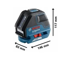 Bosch Linijinis lazerinis nivelyras GLL 3-50 (BM1, L-boxx)