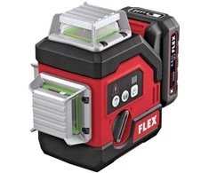 Kryžminis lazerinis nivelyras FLEX ALC 3/360-G/R 12V Set