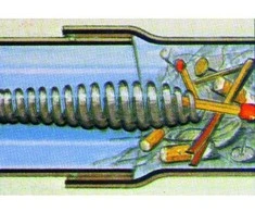Antgalis vamzdžių valymui spi.-plat Ø 28 mm, 16 mm spiralei, Rothenberger