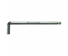 Raktas HEX1,5 950PKL, L-forma, ilgas, apvalus galas, Wera