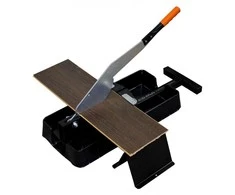 Edma STRATICUT 230mm giljotina, laminato bei vinilo grindų dangai pjauti, su atliekų surinktuvu
