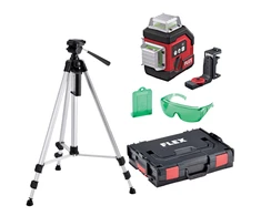 Lazerinis nivelyras FLEX ALC 3/360-G/R 10,8 su priedu