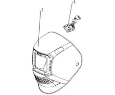 LED lempa ESAB Savage A50 Lux