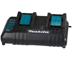 Makita dviejų akumuliatorių kroviklis 199687-4 DC18SH, 14.4V - 18V
