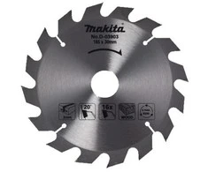 Makita D-03903 Pjovimo diskas medienai 185x30/20/16x2,0mm 16T 20° 5704R 5705R