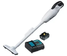 Akumuliatorinis dulkių siurblys Makita DCL180SFW, baltos spalvos