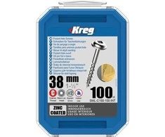 Maxi-Lock varžtai stambiu sriegiu KREG SML-C150-100-INT 38mm, 100vnt.