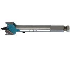 Makita E-27539 Grąžtas medienai su 2 pjaunančiomis briaunomis, 25mm, su 7/16" šešiakampiu koteliu