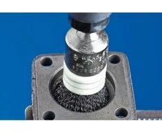 Metalinis šepetys su koteliu PFERD PBUR 2530/6 ST 0,35