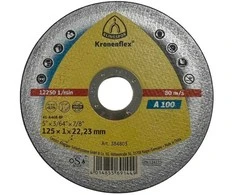 Metalo pjovimo diskas KLINGSPOR A100 Ø125x1mm