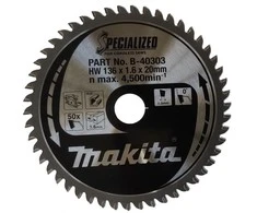 Metalo pjovimo diskas MAKITA 136x20x1,6mm 50T