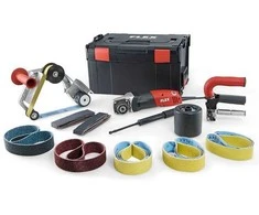 Metalo poliravimo mašinėlė FLEX BSE 14-3 INOX Set
