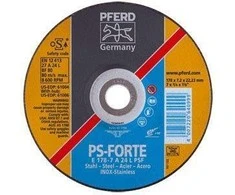 Metalo šlifavimo diskas Ø125x7x22mm A24 L PSF-INOX PFERD