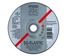 Metalo šlifavimo diskas Ø125x7x22mm E125-7 A 24 N SG ALU PFERD