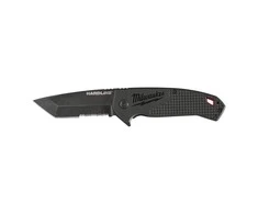 Milwaukee Accessories Atlenkiamas dantytas peilis MILWAUKEE Hardline, juodas