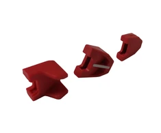 Milwaukee Accessories Guminiai antgaliai smeigiakalėms MILWAUKEE, 3vnt.
