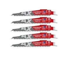Milwaukee Accessories Pjūklelis karbidiniais dantimis MILWAUKEE TCT AX 150, 5vnt.