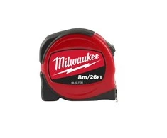 Milwaukee Accessories Ruletė MILWAUKEE Slimline 8m-26ftx25mm