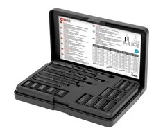 Grąžtas Varžtų išsukimo komplektas M5-M16 25vnt., KS Tools