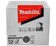 Makita Paviršiaus paruošimo padas 50mm, vidutinio minkštumo, 25vnt/kompl. E-07490 Modelis DPV300, PV301D