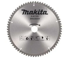 Makita D-81723 T.C.T. pjūklas 260X2.8X30mm 5° T70 aliuminio pjovimui