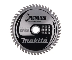 Makita T.C.T. pjūklas SPECIALIZED 165X1.85X20mm 8° T48 B-56708 T.C.T • 165 x20 mm • T48 • 8° • Medienai