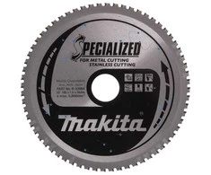 Makita T.C.T. pjūklas SPECIALIZED 185X1.6X30mm 0° T64 B-33984 T.C.T • 185 x30 mm • T64 • 0° • Metalui/Nerūd. plienui