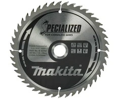 Makita B-53752 T.C.T. pjūklas 165X1.45X20mm 23° T44 SPECIALIZED akum. diskiniams pjūklams