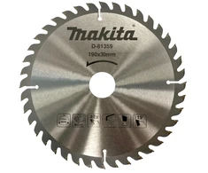 Pjovimo diskas medienai MAKITA 190x30x1,6mm 40T 19°