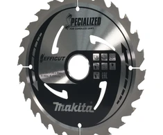 Makita E-08682 T.C.T. pjūklas 185X1.45X30mm 23° T24 EFFICUT