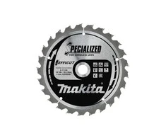 Makita E-11140 T.C.T. pjūklas 190X20X1,85mm 10° T25 EFFICUT