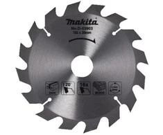 Makita D-03903 Pjovimo diskas medienai 185x30/20/16x2,0mm 16T 20° 5704R 5705R