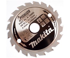 Makita T.C.T. pjūklas SPECIALIZED 85X1X15mm 10° T20 B-16885 T.C.T • 85 x15 mm • T20 • 10° • Medienai