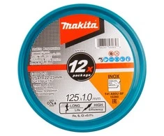 Makita Pjovimo diskas 125 X 1 MM RST/ Metalui 12Vnt E-03040-12