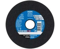 Pjovimo diskas PFERD EHT 125-1,6 SG Steelox, 25vnt.