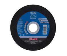 Pjovimo diskas PFERD EHT125-1,6 Ceramic SGP Steel